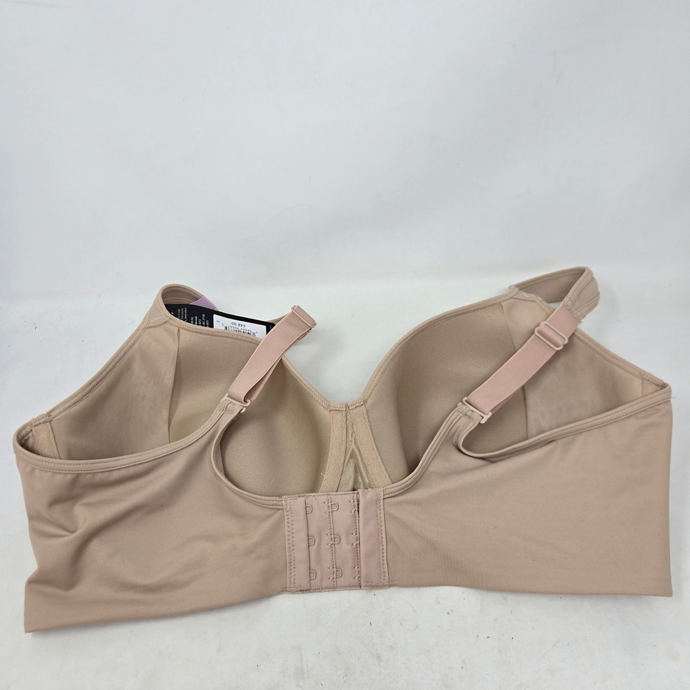 Bali One Smooth U Minimizer Bra Nude Underwire Convertible Straps 38D DF3490 - Picture 5 of 7